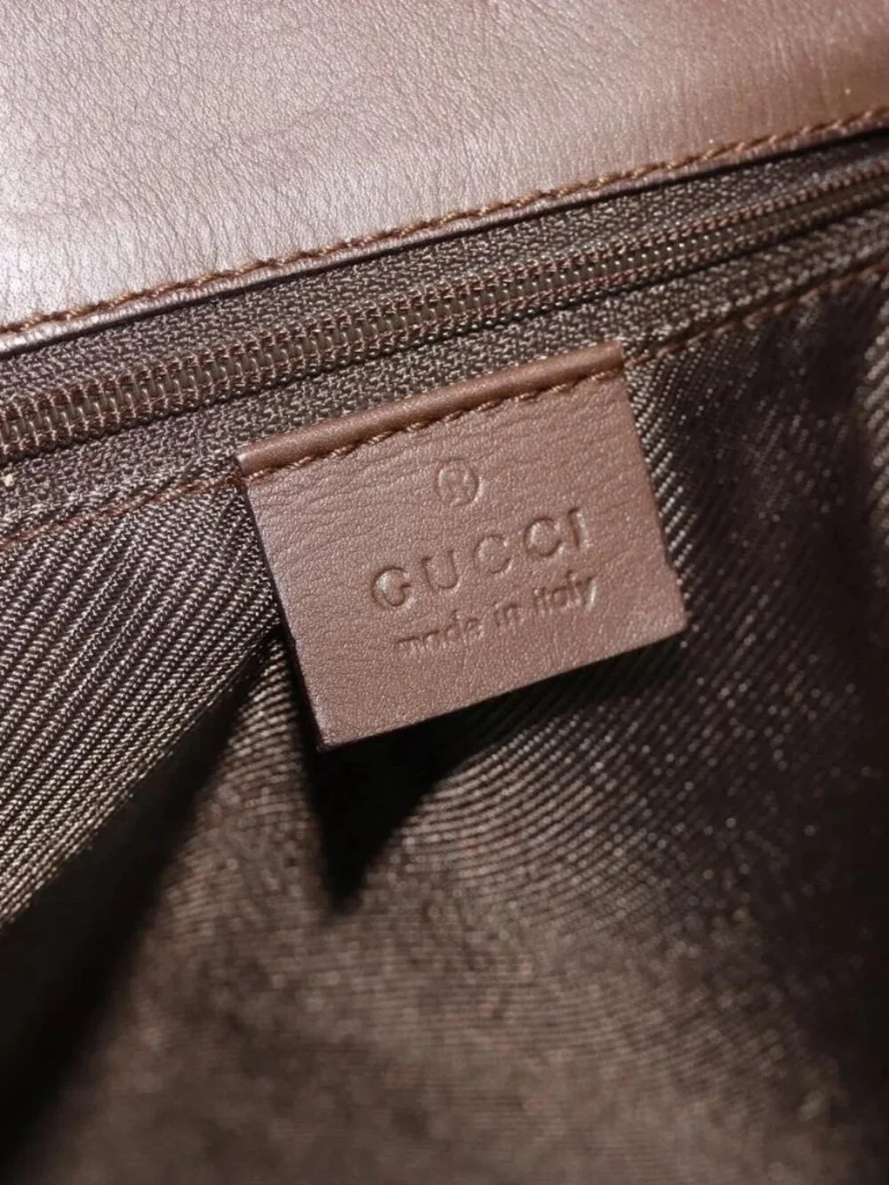 GUCCI GG Canvas Tote Bag Beige Silver 31242 Auth